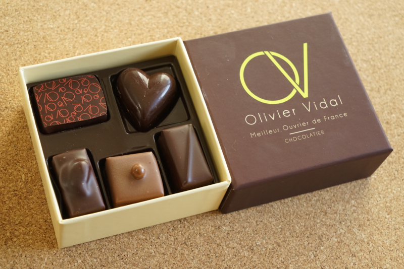 オリヴィエ・ヴィダルのチョコレート