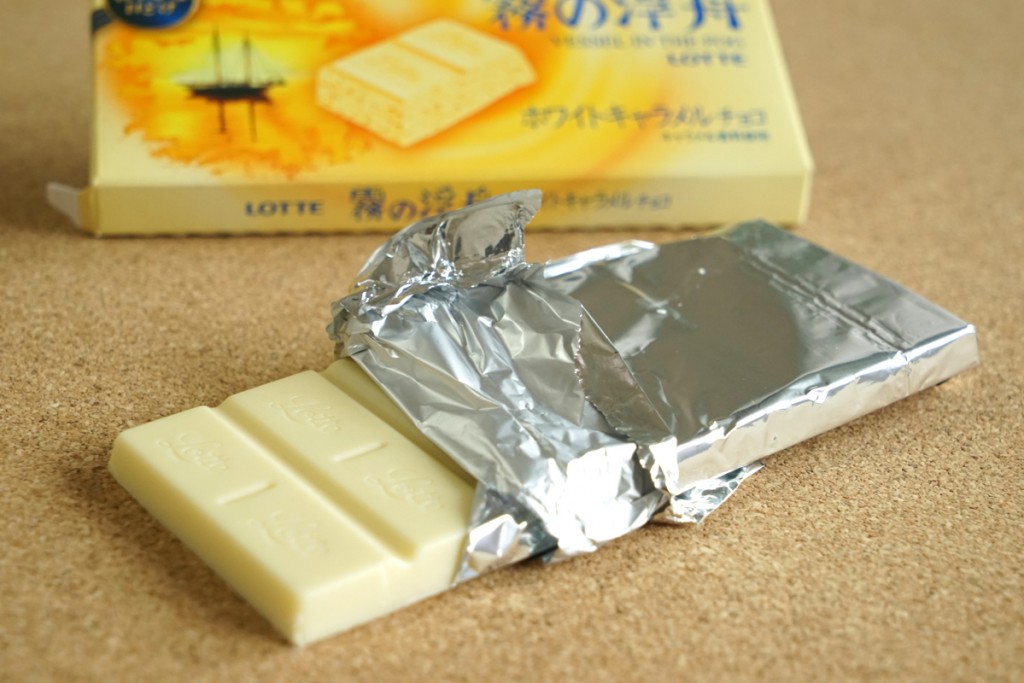 ロッテ 霧の浮舟 ホワイトキャラメルチョコ