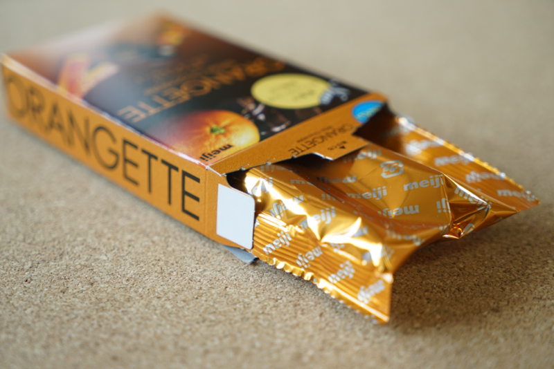 明治オランジェットビターチョコ