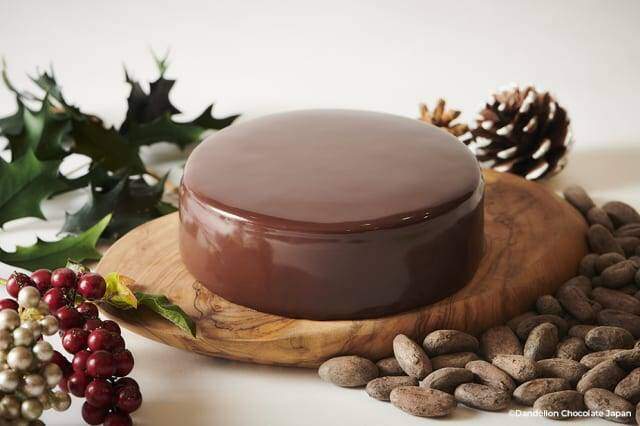 ダンデライオンチョコレートのクリスマスケーキ 予約する前にミニサイズを食べよう