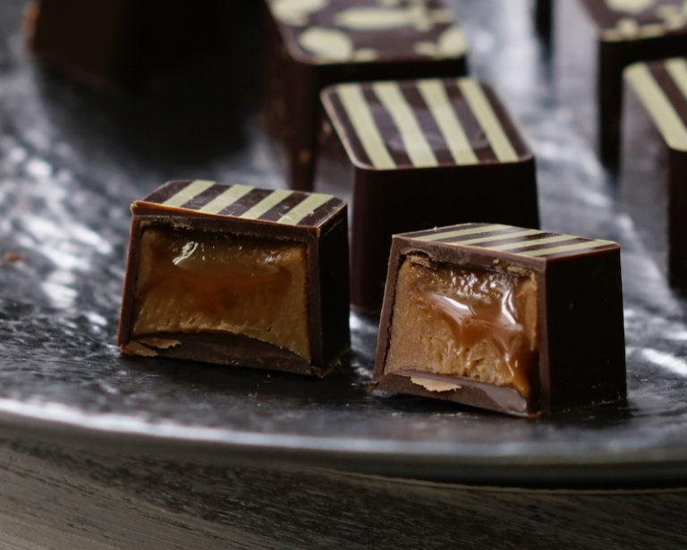 チョコレートキャラメルプレッツェルロッドのレシピ